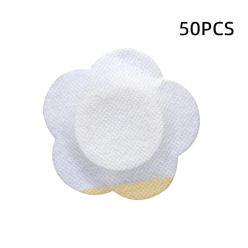 50pcs Disposable Castor Oil Pack Stickers | Hypoallergenic Belly Button Protectors