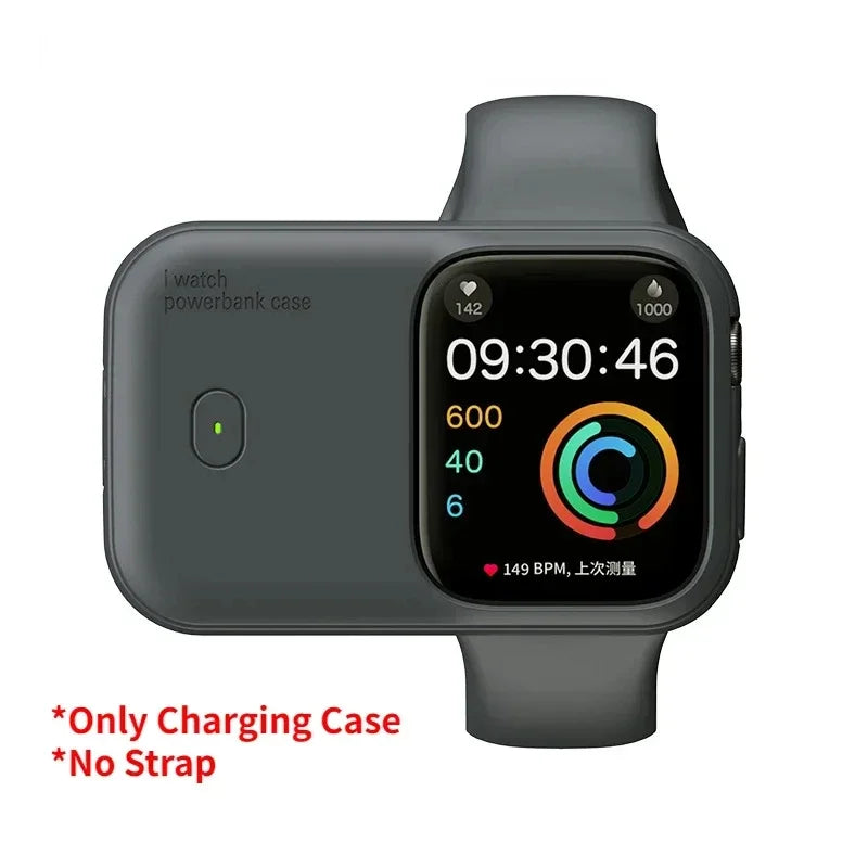 Portable Smart Watch Wireless Charger | 1200mAh Power Bank