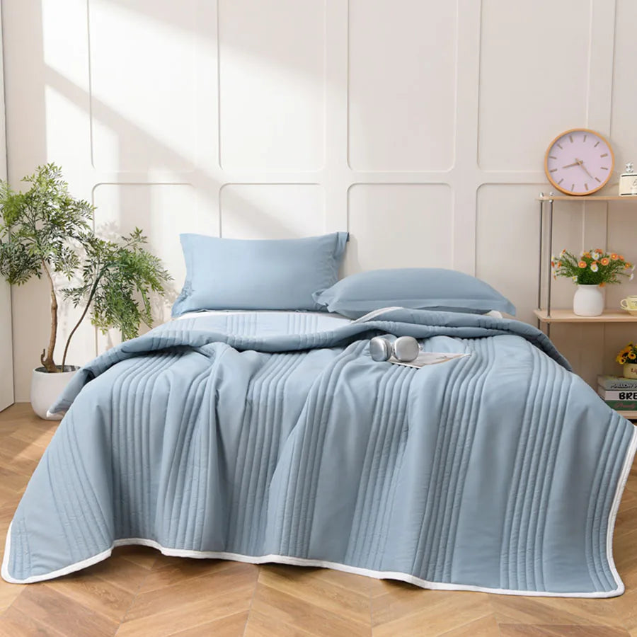 High-Quality Cool Air Blanket | Soft & Breathable Summer Quilt
