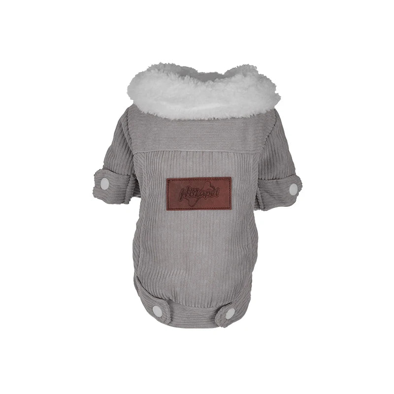 Warm Fleece Jacket for Small Pets | Cozy Autumn Winter Apparel