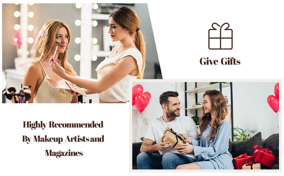 5 PCS Double-Ended Kabuki Makeup Brush Set | Perfect for Blending 2026