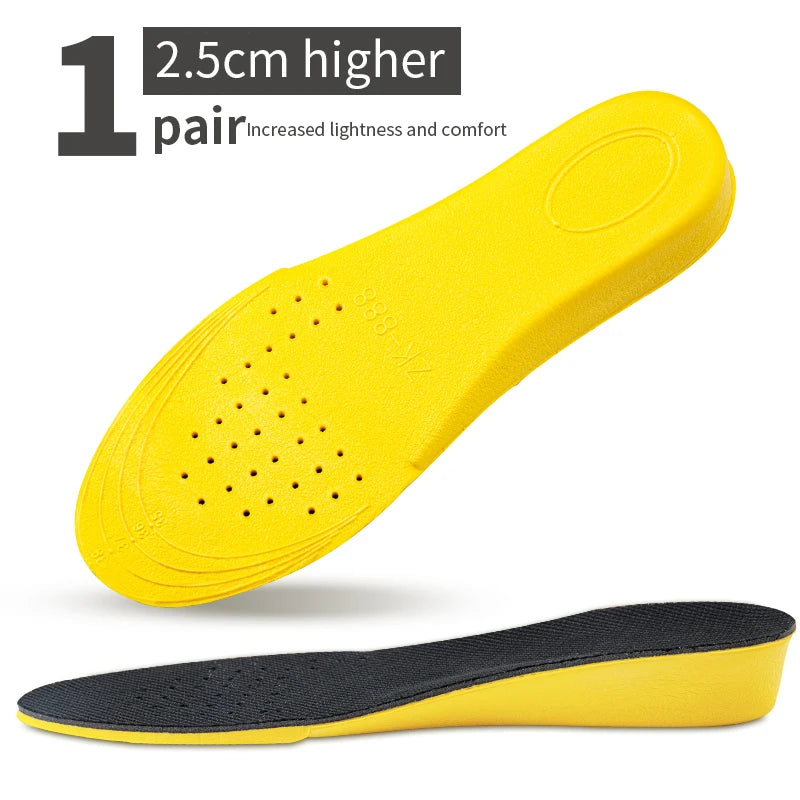 Height Increase Insoles for Men & Women | Shock Absorbent & Breathable