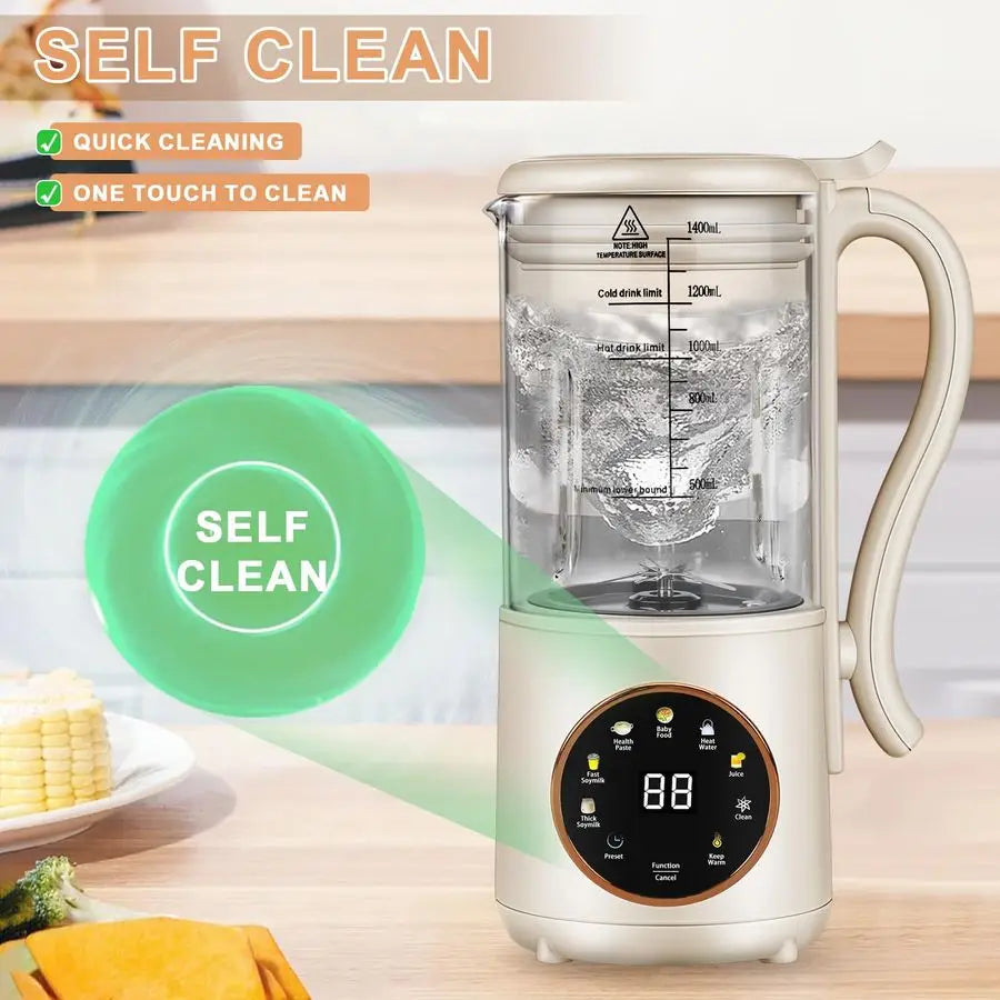 Automatic Nut Milk Maker | Versatile Plant-Based Beverage Machine