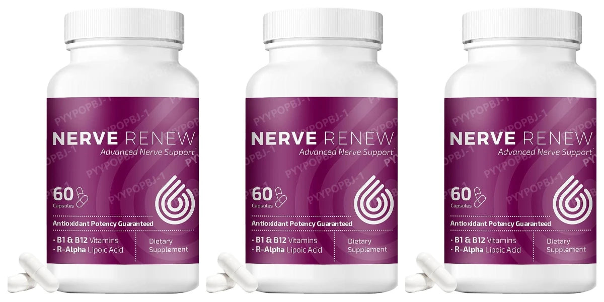 Natural Nerve Discomfort Relief Capsules | Fast-Acting Support