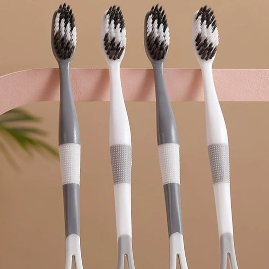 Set de 8 cepillos de dientes de cerdas suaves | Esenciales para el cuidado dental en pareja