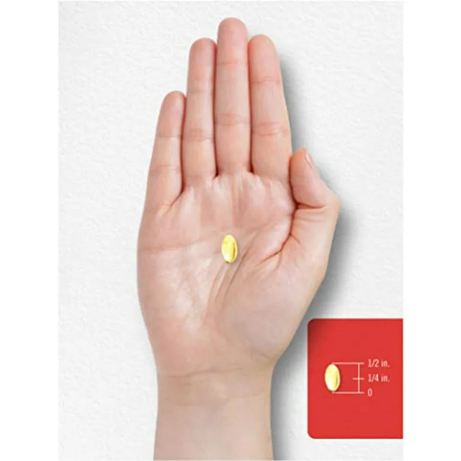 High Potency Vitamin D3 5000 IU Softgels | Non-GMO & Gluten Free