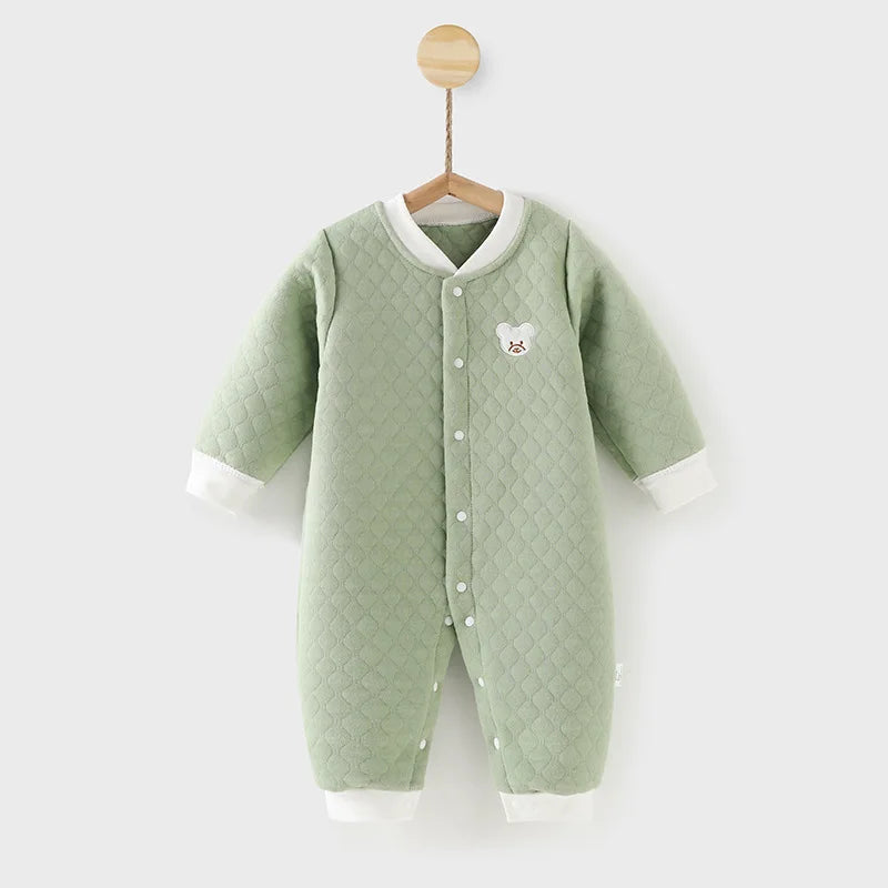 Infant Autumn Winter Romper Suit | Cozy Cotton One-Piece Outfit