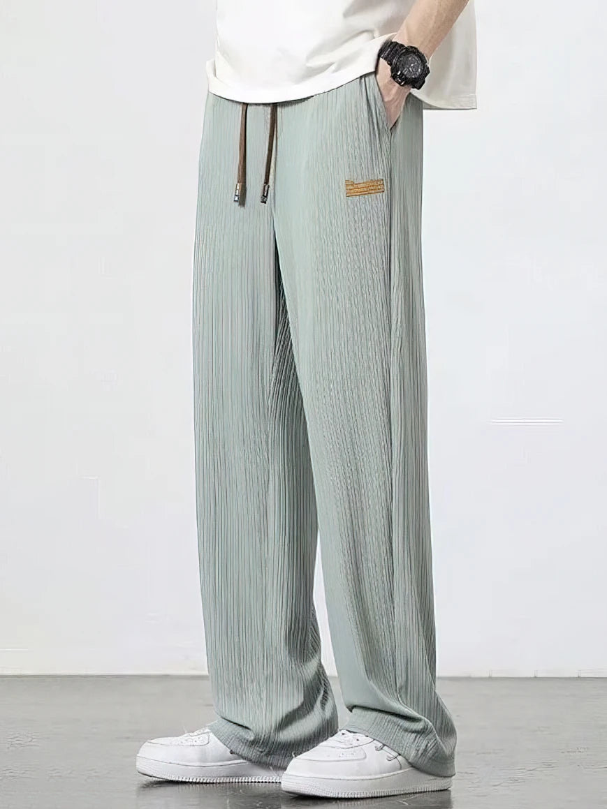 Lightweight Straight Casual Pants for Men | Perfect for Spring & Summer