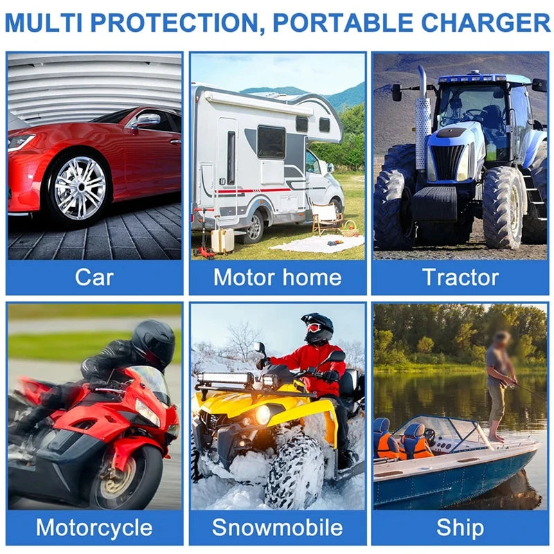 Portable Solar Power Bank | 4-in-1 Outdoor Charging Solution
