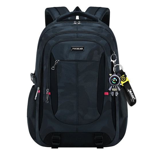 Mochila escolar de camuflaje para adolescentes | Mochila estudiantil impermeable