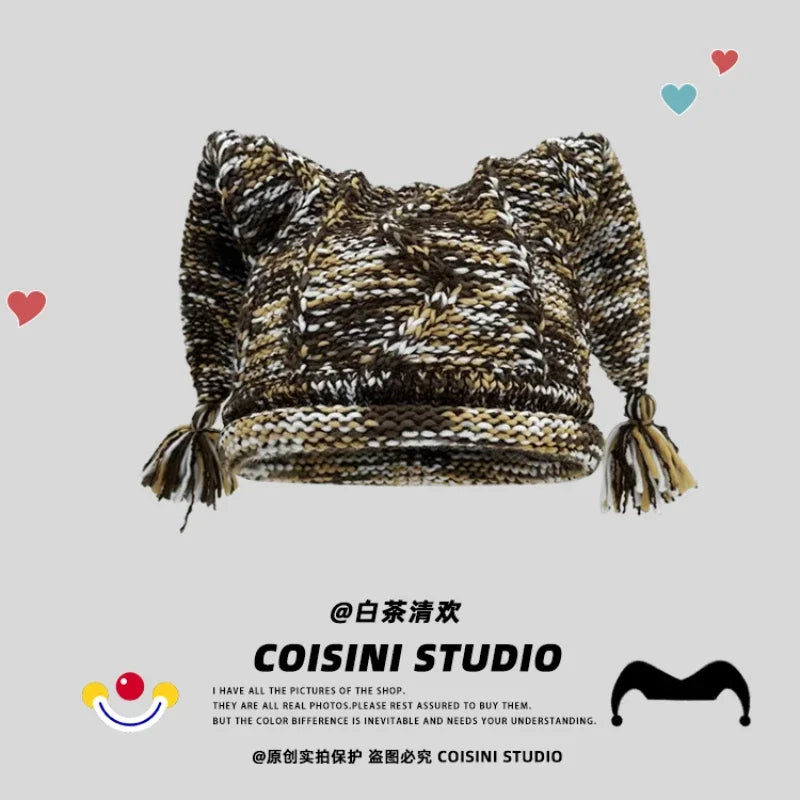 Funny Personalized Clown Beanies for Stylish Women & Men