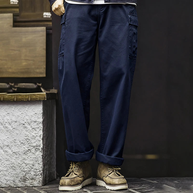 Men's Vintage Multi-Pocket Tactical Cargo Pants | All-Season Comfort