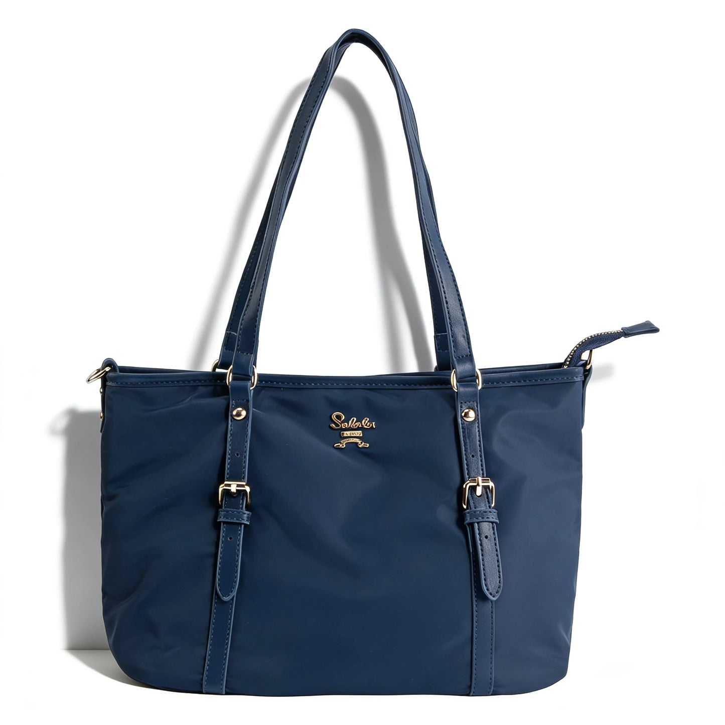 Lightweight Nylon Shoulder Bag | Spacious Commuting Tote for Women
