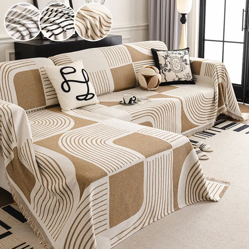 Universal Modern Sofa Cover Set | Chic & Comfortable Protection