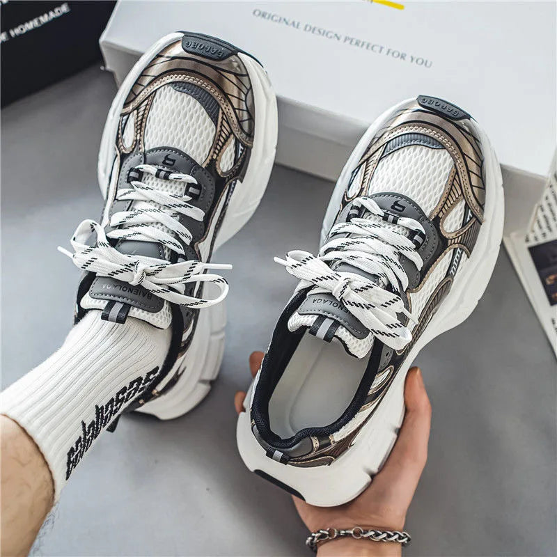 Lightweight Outdoor Sports Shoes for Men | Breathable Casual Sneakers