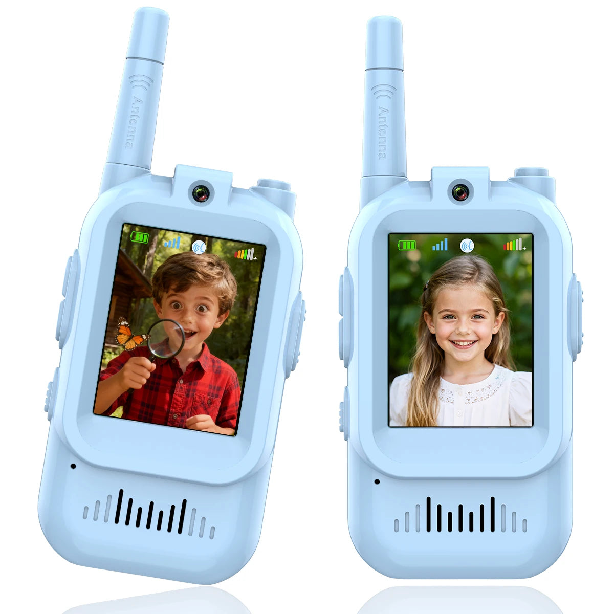 Kids Walkie Talkies with Video | Rechargeable Clear Sound Communication
