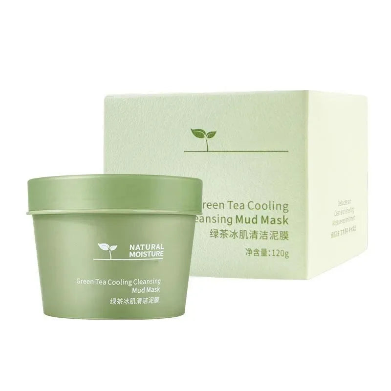 Green Tea Ice Mud Mask | Cleansing, Hydrating & Oil Control