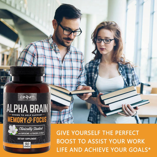 Premium Nootropic Brain Supplement for Focus & Memory