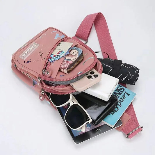 Women's Trendy Cross Body Chest Bag | Fashionable Travel Backpack