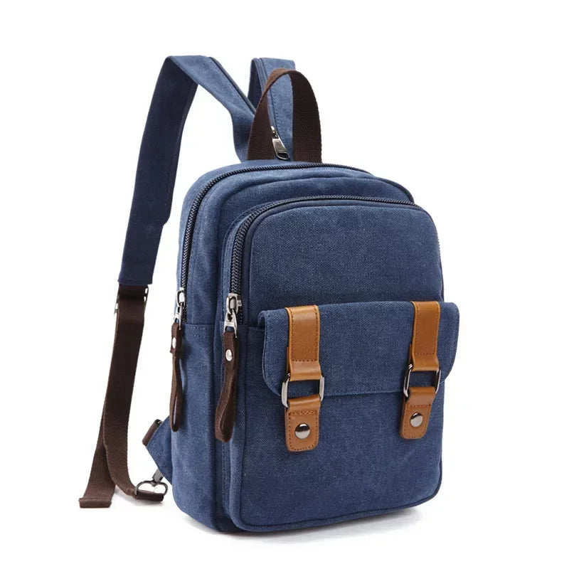 Stylish Mini Vintage Canvas Backpacks for Everyday Use