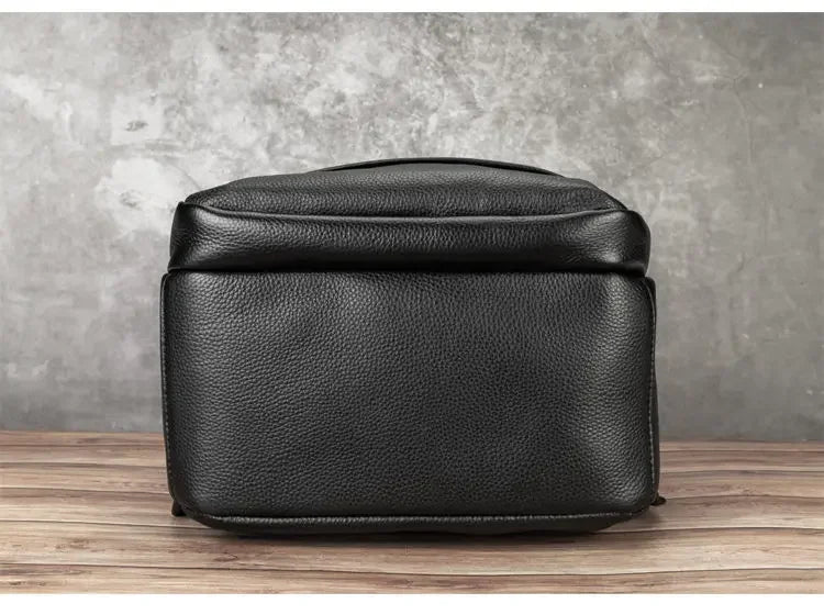 Men's Genuine Leather Business Backpack | Stylish & Functional