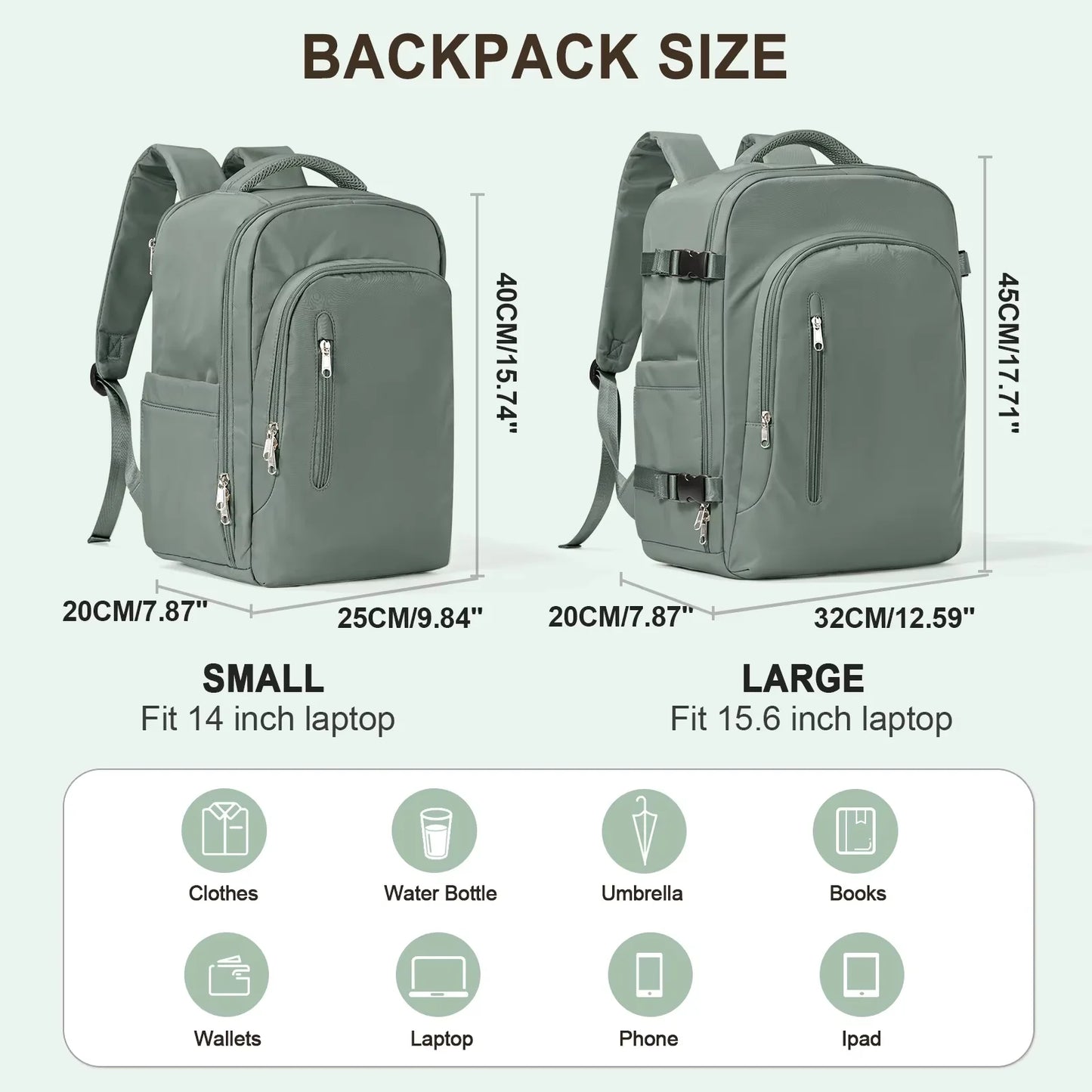 Large Capacity Travel Backpack | Unisex Cabin Bag for All