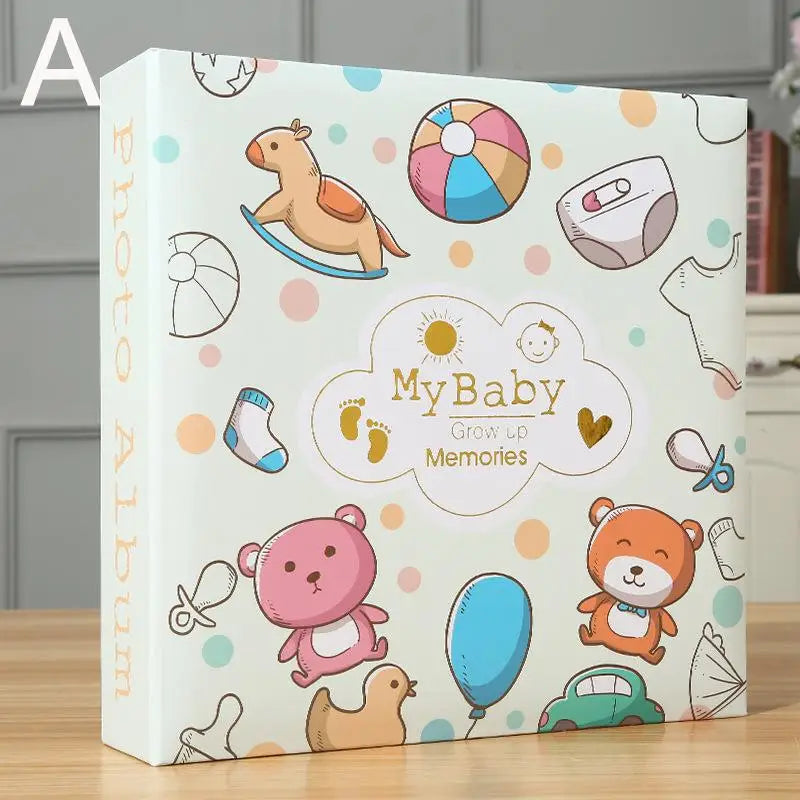6-Inch Photo Album for Cherishing Baby Memories | High-Capacity
