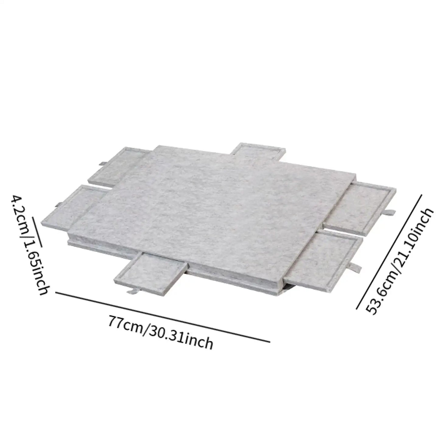 Tilting Puzzle Board with 2-in-1 Designed Stand & Cover Adults Portable Tilting Jigsaw Board Puzzle Table for Up to 1000 Pieces