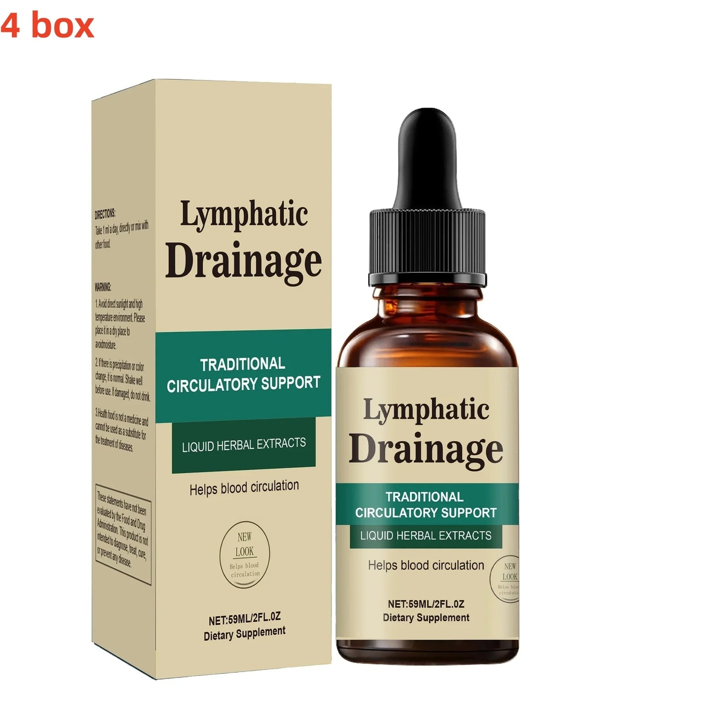 Lymphatic Drainage Supplement | Herbal Immune Support & Detox