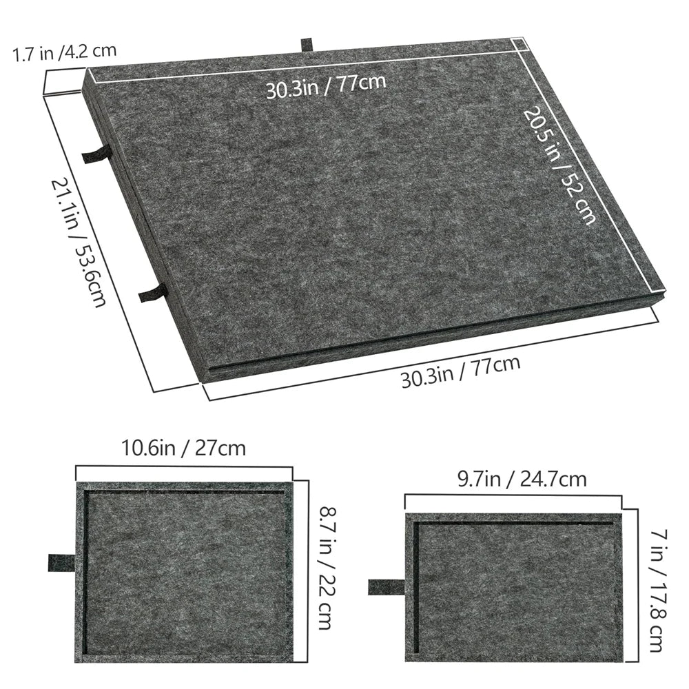 Tilting Puzzle Board with 2-in-1 Designed Stand & Cover for Adults, Portable Jigsaw Puzzle Table for Up to 1000 Pieces