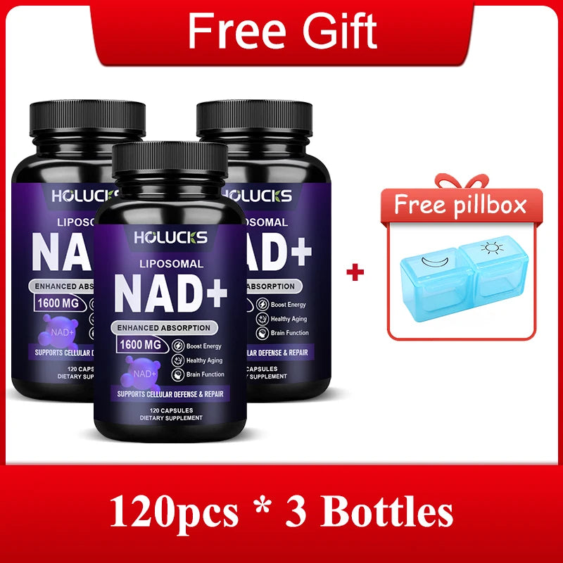 High Potency NAD+ Capsules | Boost Energy & Support Vitality