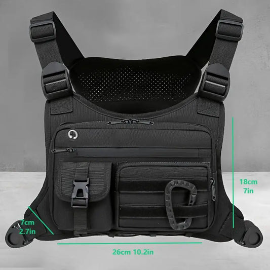 Unisex Tactical Outdoor Chest Bag | Perfect for Sports & Workouts