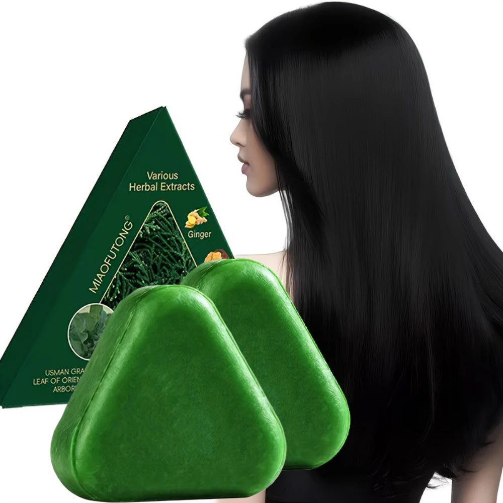Natural Herbal Shampoo Soap | Nourishing Hair Care for All