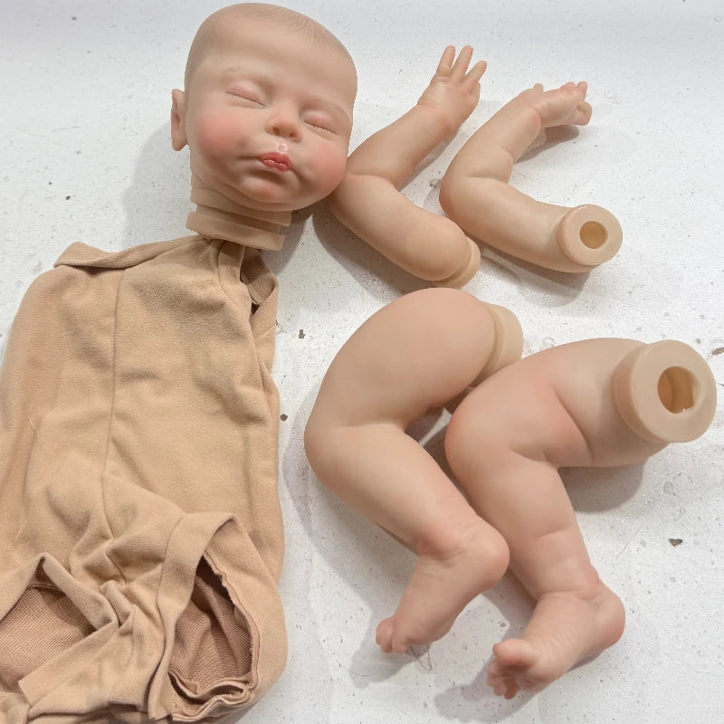 19-Inch DIY Reborn Doll Kit | Unassembled Handmade Doll Parts