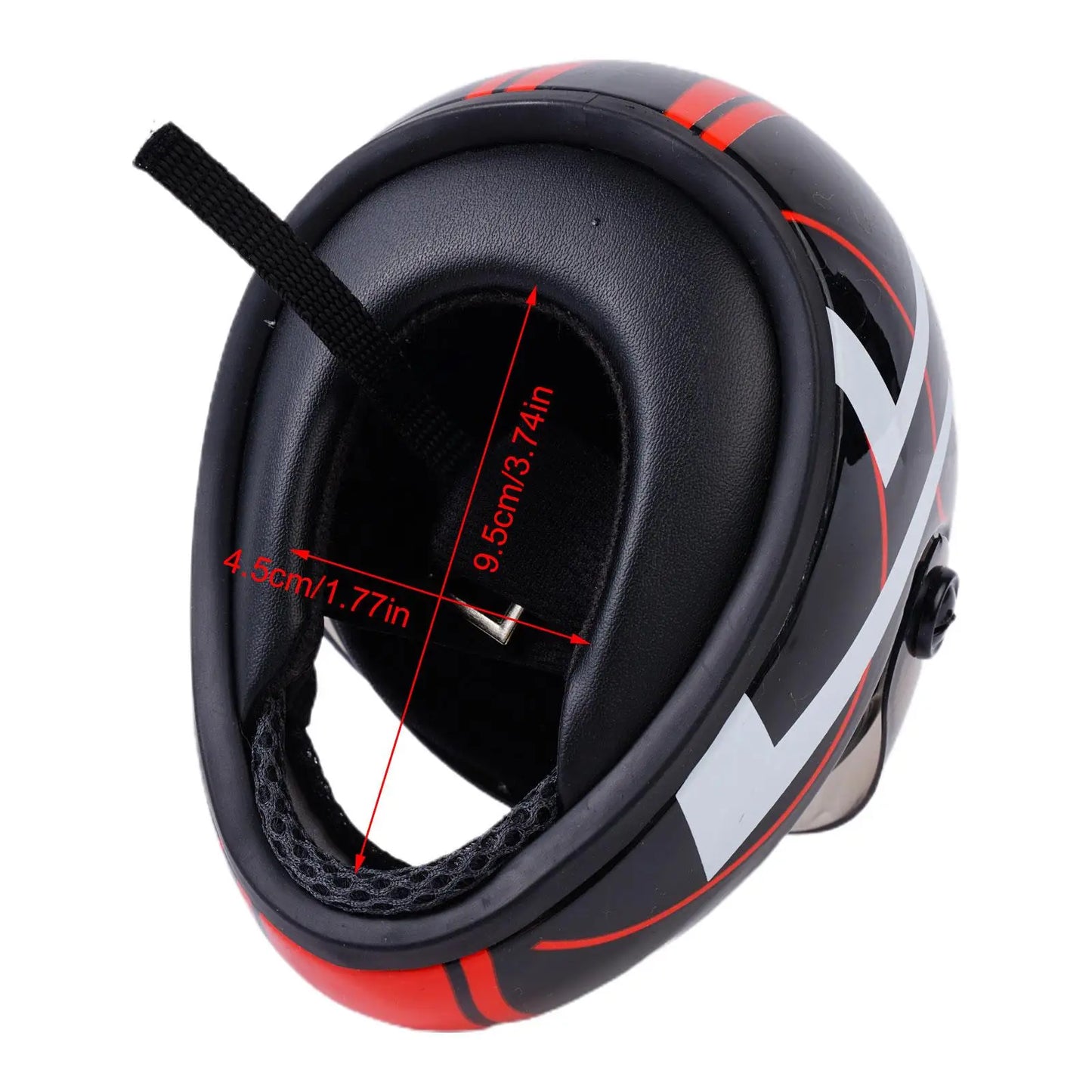 Small Pet Motorcycle Helmet | Protective Hard Hat for Dogs & Cats