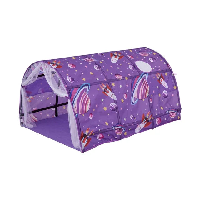 Portable Children's Star Rocket Bed Tent | Fun Mosquito Canopy