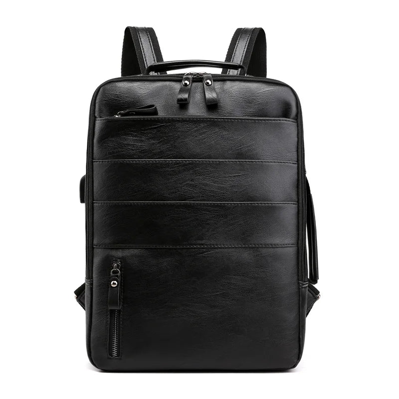 Waterproof Large Capacity Business Backpack with USB Charging