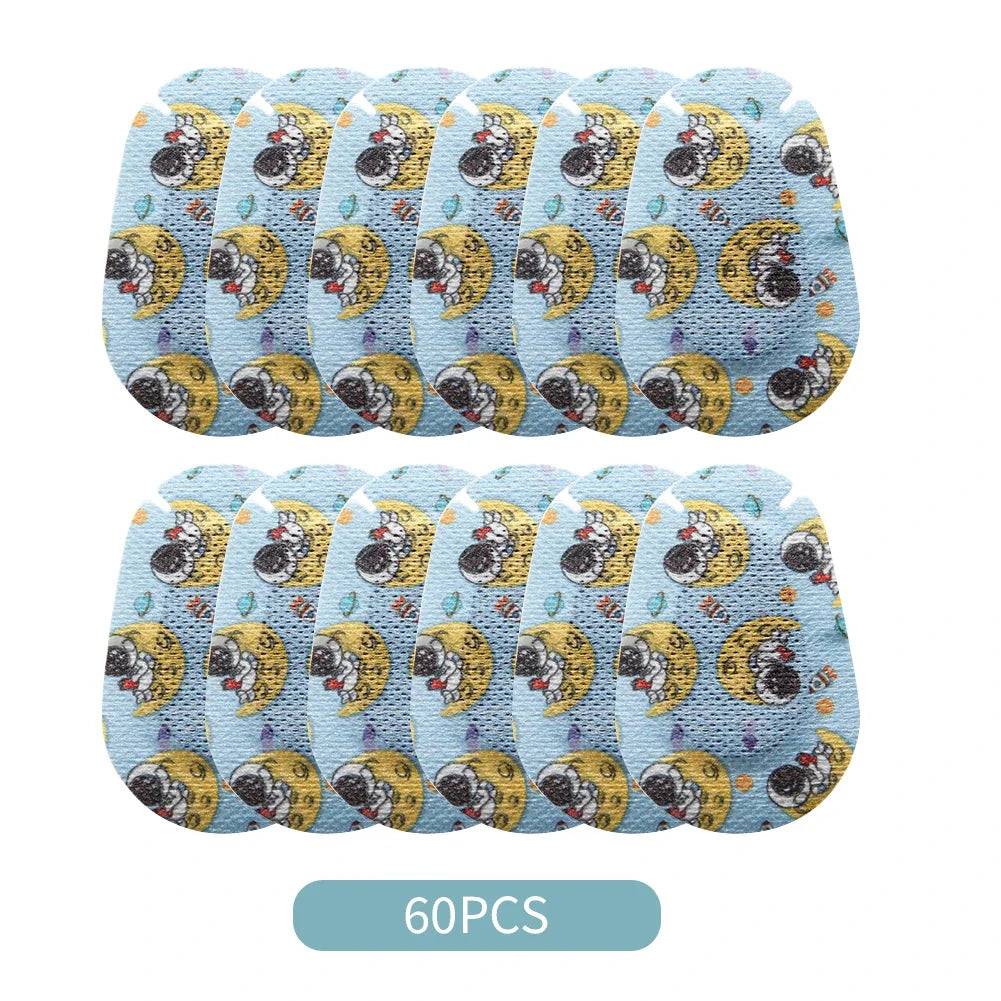 60Pcs Cartoon Amblyopia Eye Patches for Kids | Vision Care