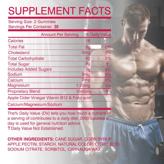 Male Performance Support Gummies | Boost Strength & Recovery