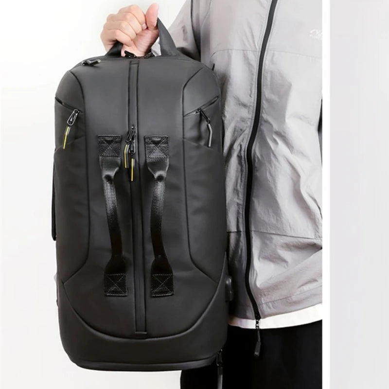 Men's Large Capacity Business Commuting Laptop Backpack