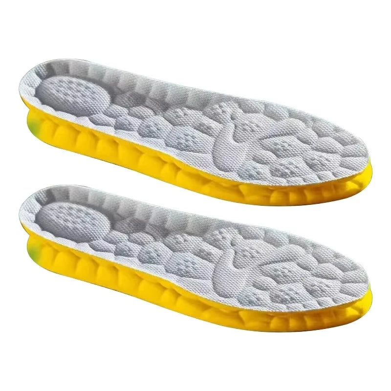 4D Cloud Technology Sports Insoles | Soft, Breathable Comfort