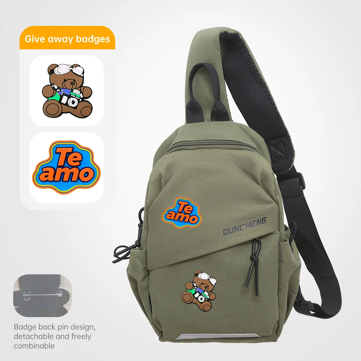 Versatile Crossbody Shoulder Bag for Outdoor Activities