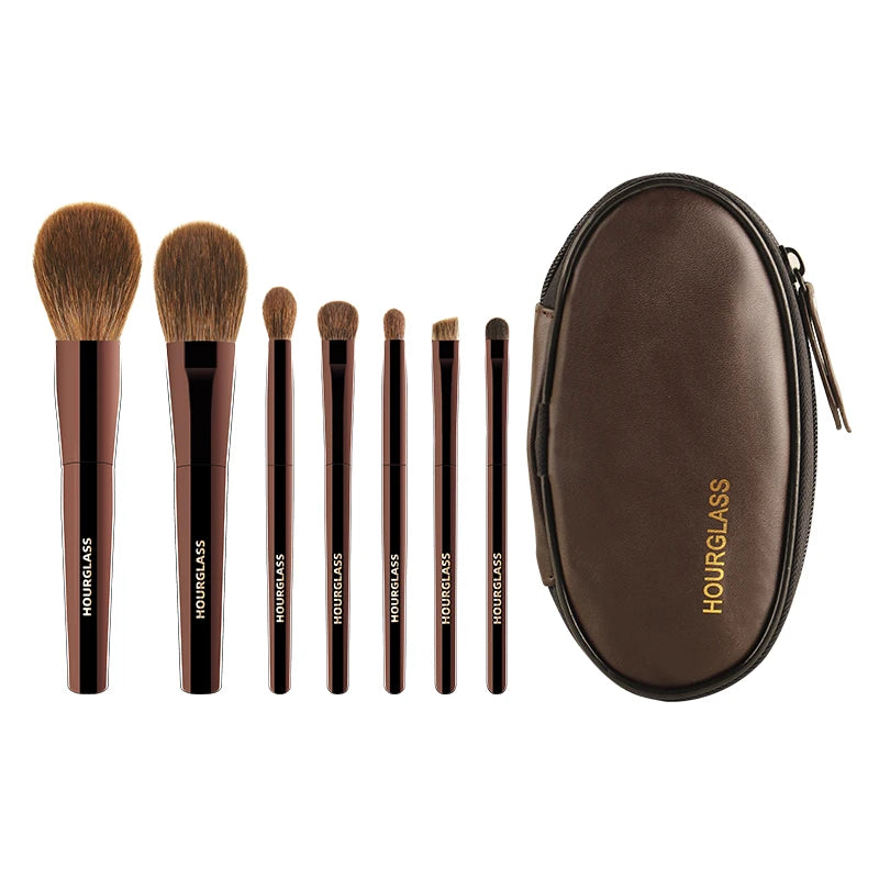 Mini Portable Makeup Brush Set | 7 High-Quality Soft Brushes