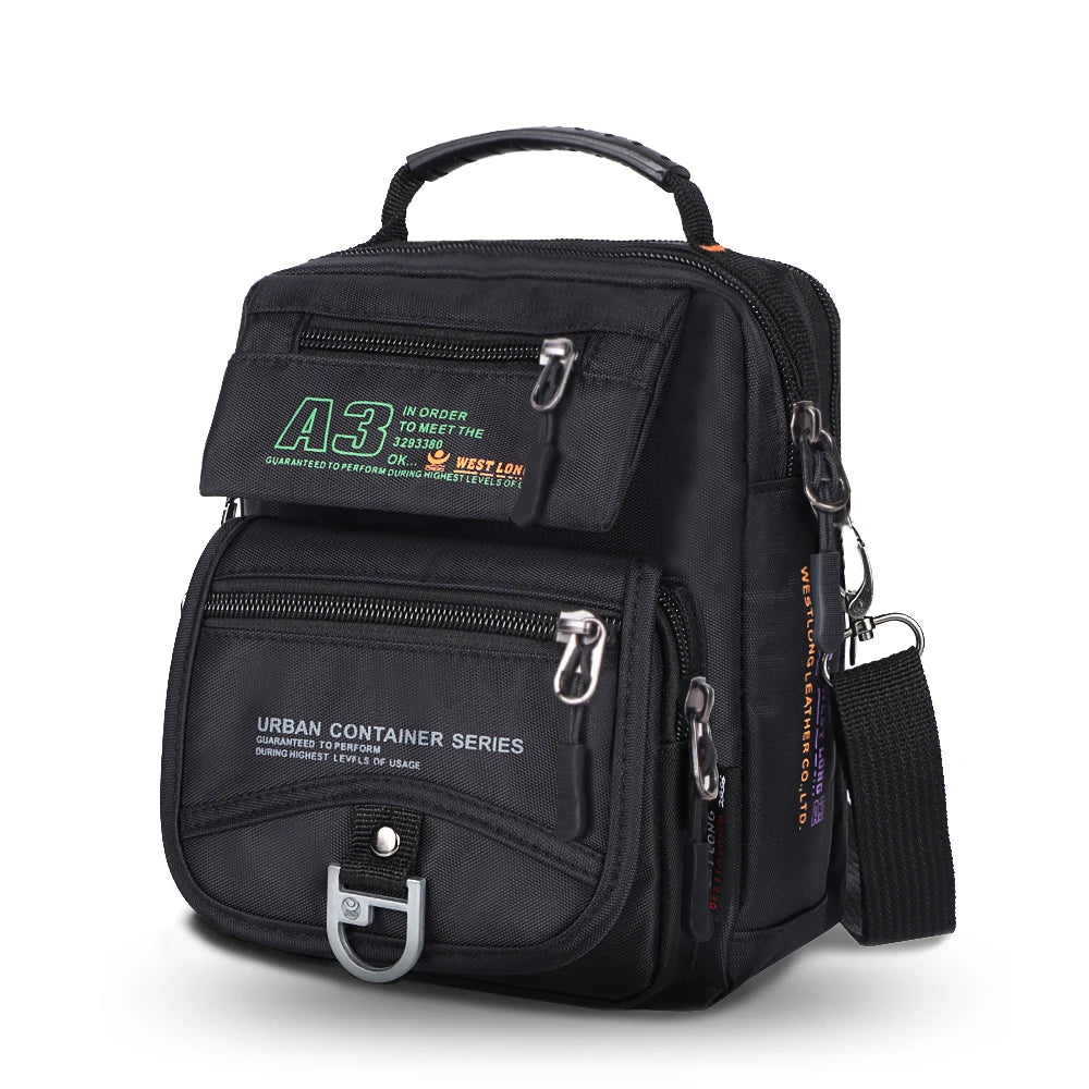 Men's Multifunction Waterproof Messenger Bags | Casual Travel Packs