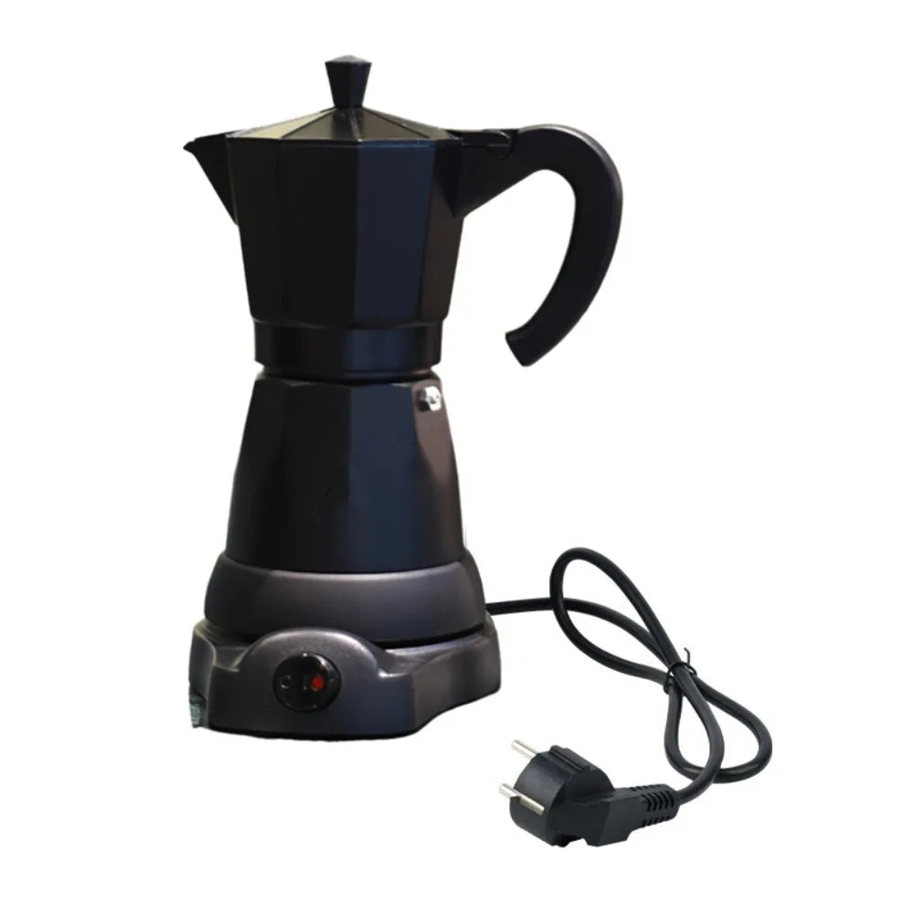 Detachable Electric Espresso Mocha Pot | Fast Brewing Coffee Maker