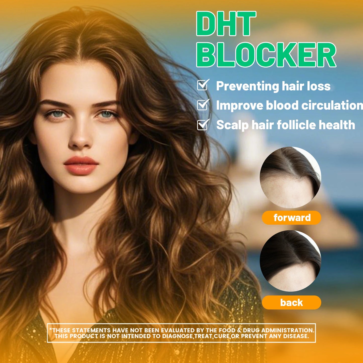 DHT Blocker Gummies for Thinning Hair | Hair Growth Supplement