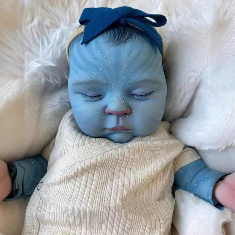 Muñeca Bebé Reborn de 19 Pulgadas | Muñeca Recién Nacida Realista Hecha a Mano