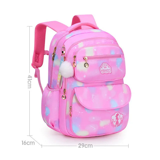 Stylish Pink School Backpack for Girls | Fashion Meets Functionality