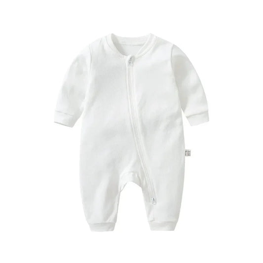 Monos de algodón lisos para bebés | Elegantes monos unisex para niños