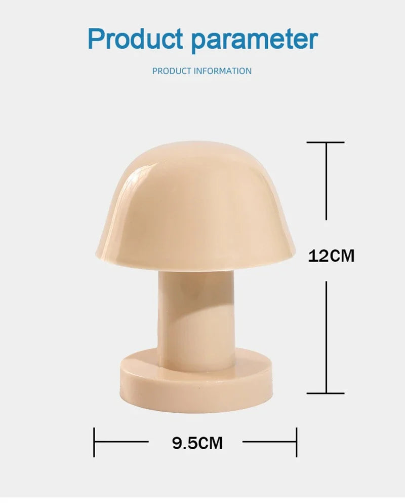 Creative Mushroom LED Night Light | Portable Cozy Decor